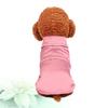 Dog Apparel Fashion Cotton Pet Clothes for Small Dogs Pajamas Shirts Keep Warm Cute Stripe Design Lightweight Wind Proof