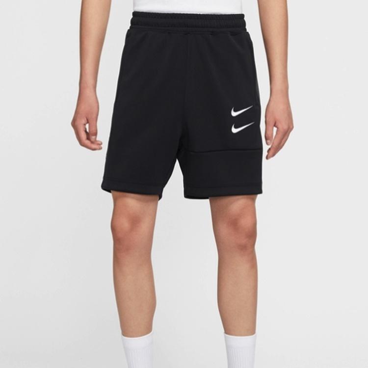 Nike Sportswear Swoosh Casual Sports Shorts Black Men's CU3912-010
