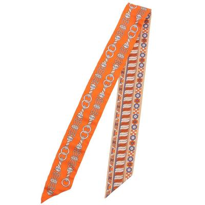 Šátek Bandana Twilly Vícebarevný Oranžový H063853 S 08 [Hermès] Dámský [Položka]