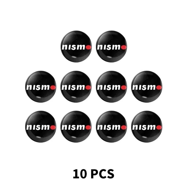 

2025 For Nissan 10Pcs Car Lock Keyhole Stickers Door Lock Protect Car Stickers For Nissan Nismo Note Armada Pulsar Pathfinder X-