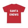 Nikolaus weiß es Grafik T-Shirt