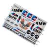 kfwhl7 Reflective Stickers for BMW Motorcycles - Helmet Decals with BMW Logo for G310GS/S1000RR/1200GS