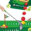 Kinder Golfschlägerset mit einziehbaren Schlägern Launcher 9 Bälle Indoor Outdoor Sport