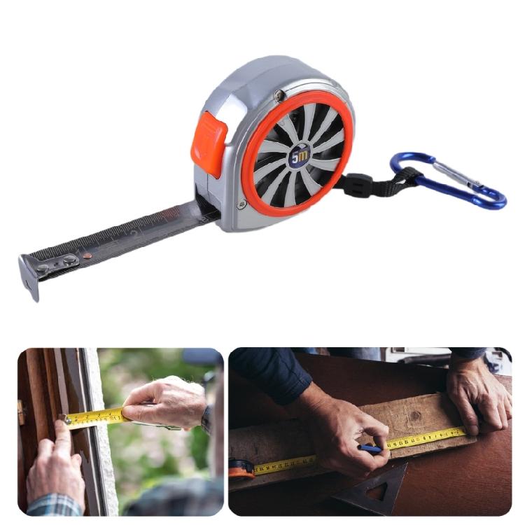 Self Locking Tape Measure with Steel Construction Multifunction  Tape Measuring Tool for Easy Carrying & Accurate Readings