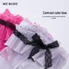 Mybody Women's Seamless Low-Waist Briefs with Bowknot