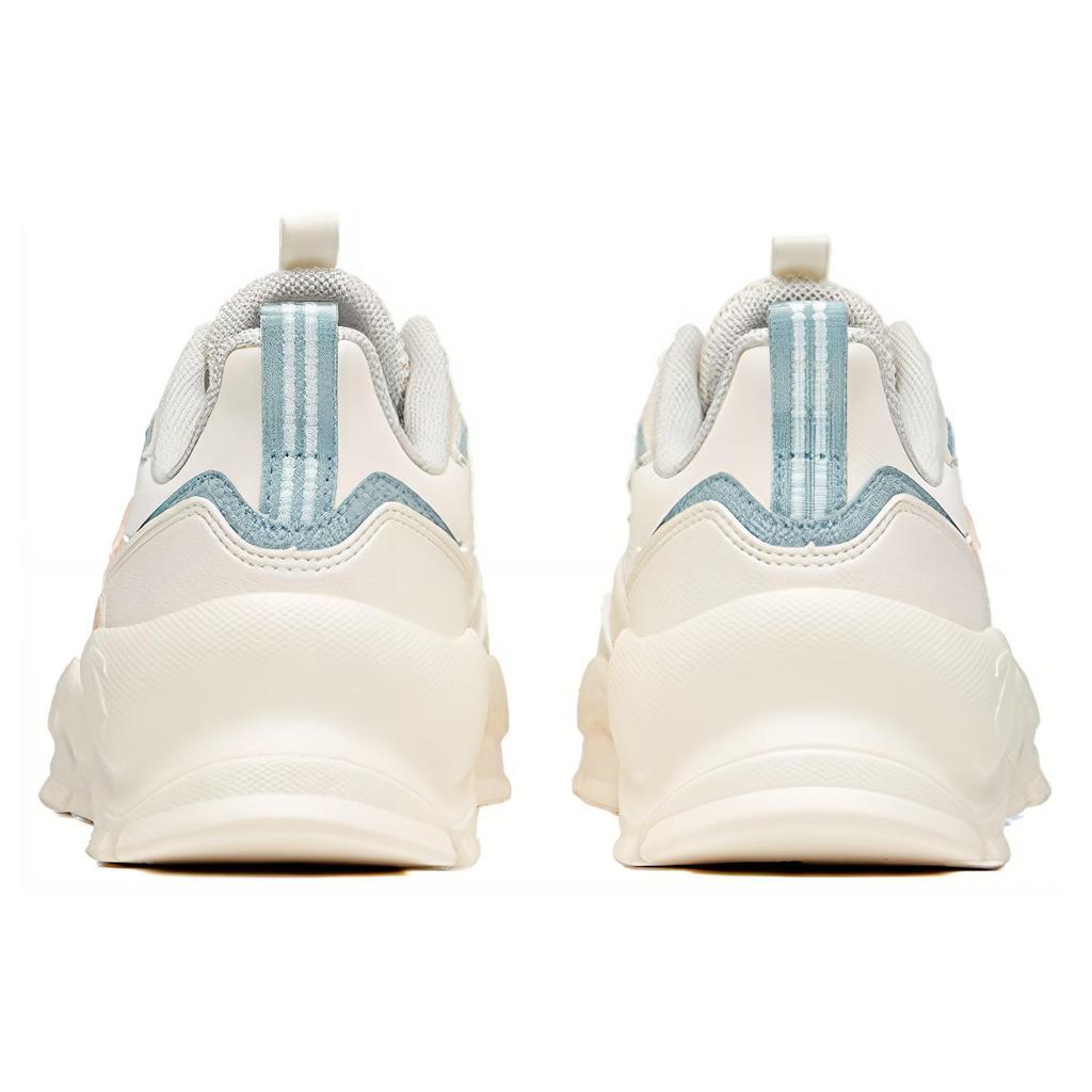 New Anta Variety Training Collection Cushioned Slip Resistant Low Top Training Shoes Women's White Blue Pink 922027022-5