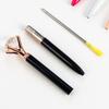 1pcs Upscale Diamond Metal Ballpoint Pens Business Office Gift Pen Creative School Supplies Stationery For Kids Writing Pens