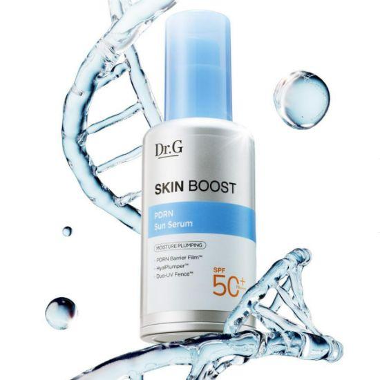 Dr.G Skin Boost PDRN Sun Serum SPF50+ PA++++ Hydrating UV Protection 50ml