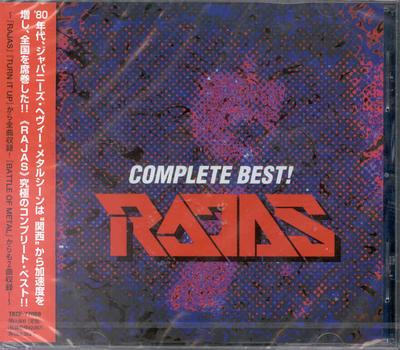 CD RAJAS  Complete BEST TKCF77088 TOKUMA 2001 Japan ObiJapanese PopRock Used