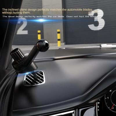 New Air Vent Phone Holder for Cars Base Accessories Snail-Shaped Side Window Without Air Outlet Mobile Phone Clip Accessories