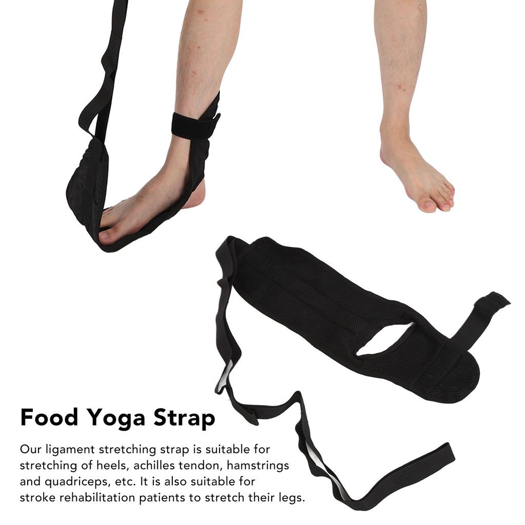 Ligament Stretch Strap Stroke Exercise Improve Muscle Recovery Leg Stretcher Strap