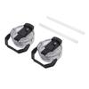 2pcs Replacement Flip Straw Lid with Handle Leakproof Flip Top Water Bottle Lid for 30oz Stainless Steel Cup