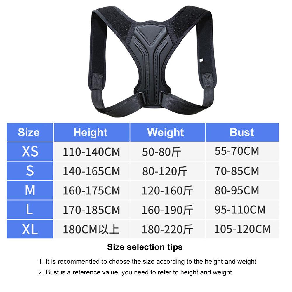 Haltungskorrektor mit verstellbaren Rückenstützen Rückenstütze für Männer Frauen Senioren Jugendliche Linderung von Nacken-Schulterschmerzen Stützen