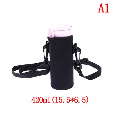 420ml-1500ml Waterflesdrager Geïsoleerde Hoes Tas Houder Riem Reizen