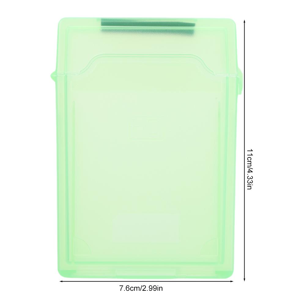 2.5 Inch Dust Proof Plastic IDE SATA HDD Hard Disk Drive Storage Box Protective Cover Moisture-proof 2.5 Inch Hard Drive Storage