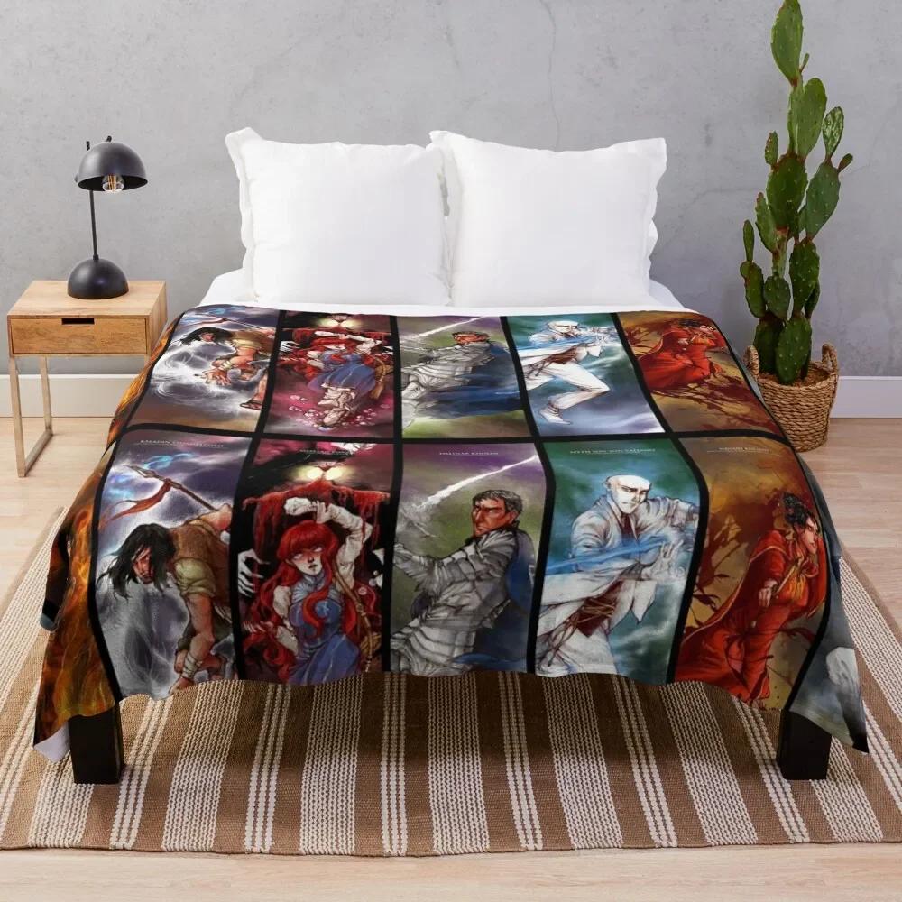 

The Stormlight Archive Epic Fantasy Novel 2022 By Brandon Sanderson Character Fanart Collage Throw Blanket Sofa Blankets 100cmx150cm