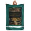 Max Verstappen Charles Leclerc Blankets Soft Warm Novelty Plush Bedding Throws for Cozy Home Decor Student Dorms Flannel Bedspr