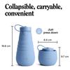 Stojo 590ml Steel Silicone Foldable Water Bottle