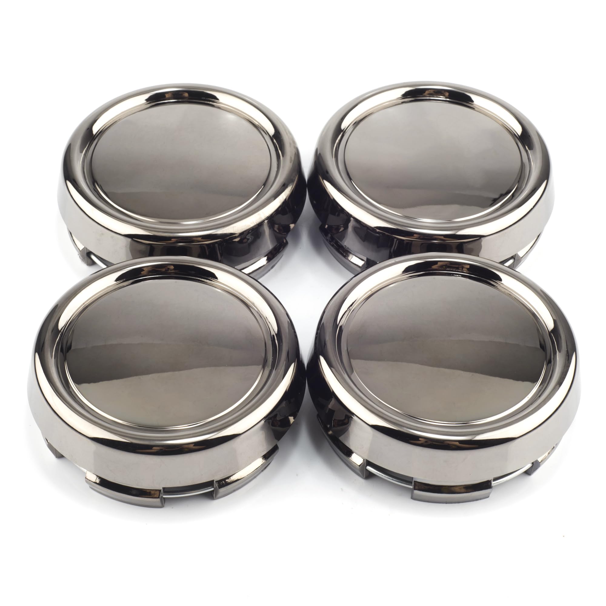 

Wheel center cap 79mm 73mm 4 pieces black chrome wheel cover center cover