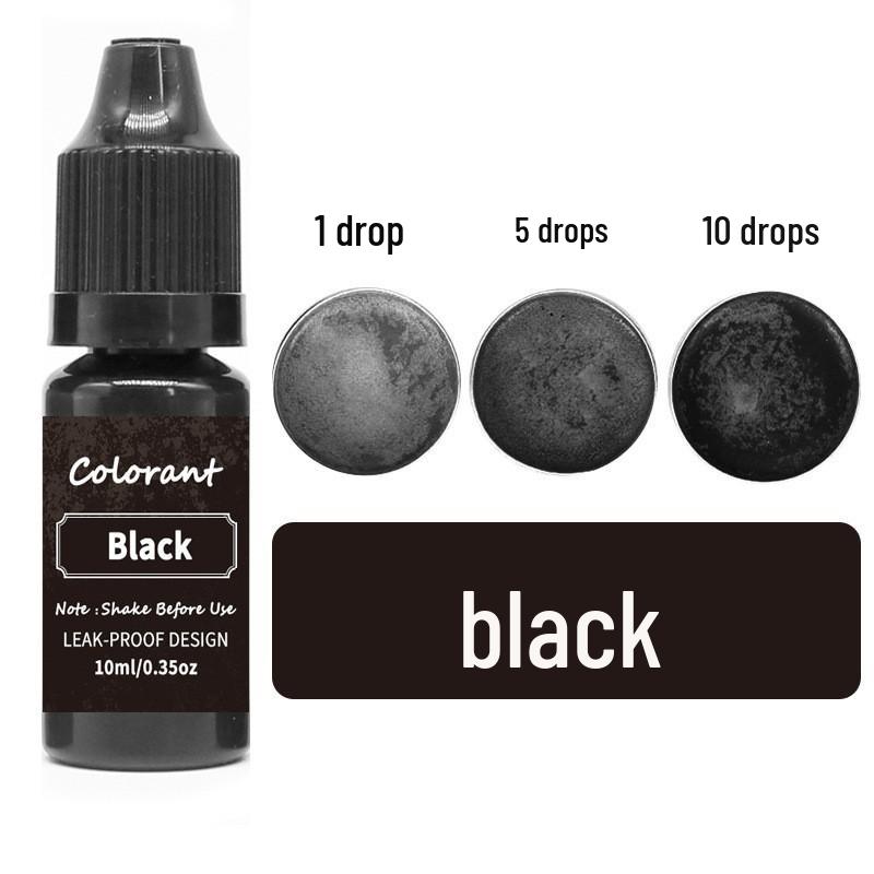Corante de Vela e Sabão Perfumado de Alta Concentração de 20 Cores, 10ml - Ideal para Artesanato Feito à Mão com Soja, Cera de Abelha, Cera de Gelatina.