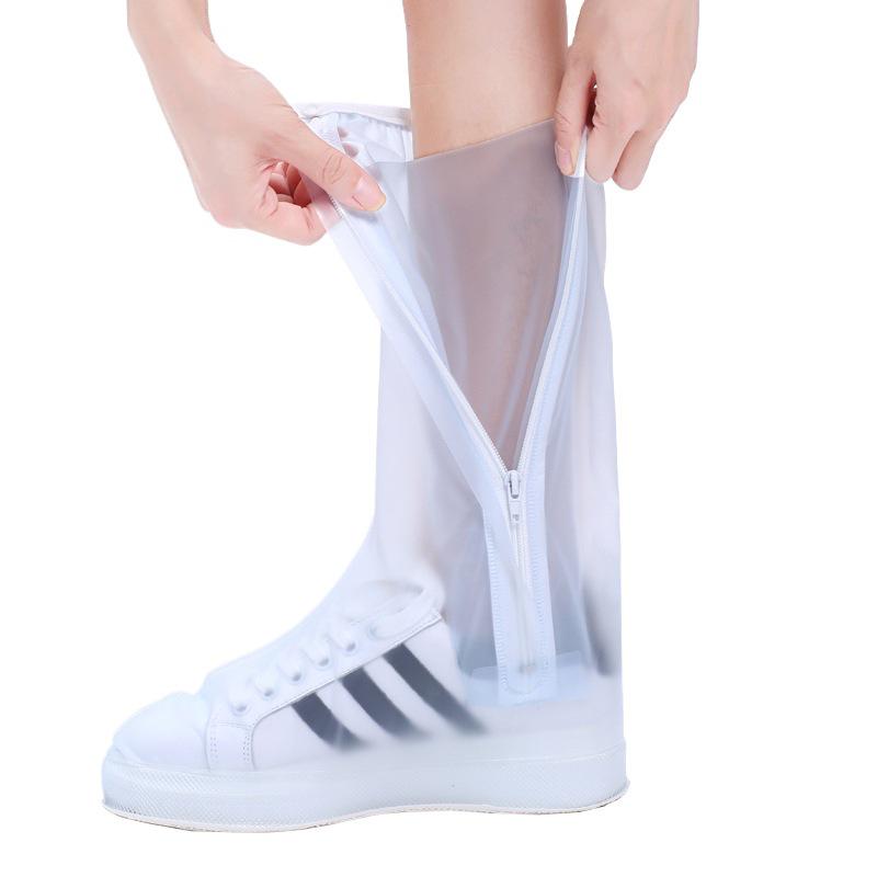 Unisex Waterproof Non-Slip Rainproof Shoe Covers: Thickened, Wear-Resistant, Snow-Proof Footwear for Rainy Days