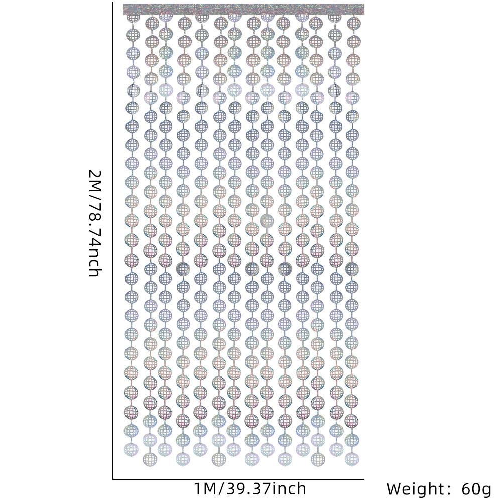 

Сияющий дискотечный серебряный дождь для стильного декора на день рождения и свадебного мероприятия