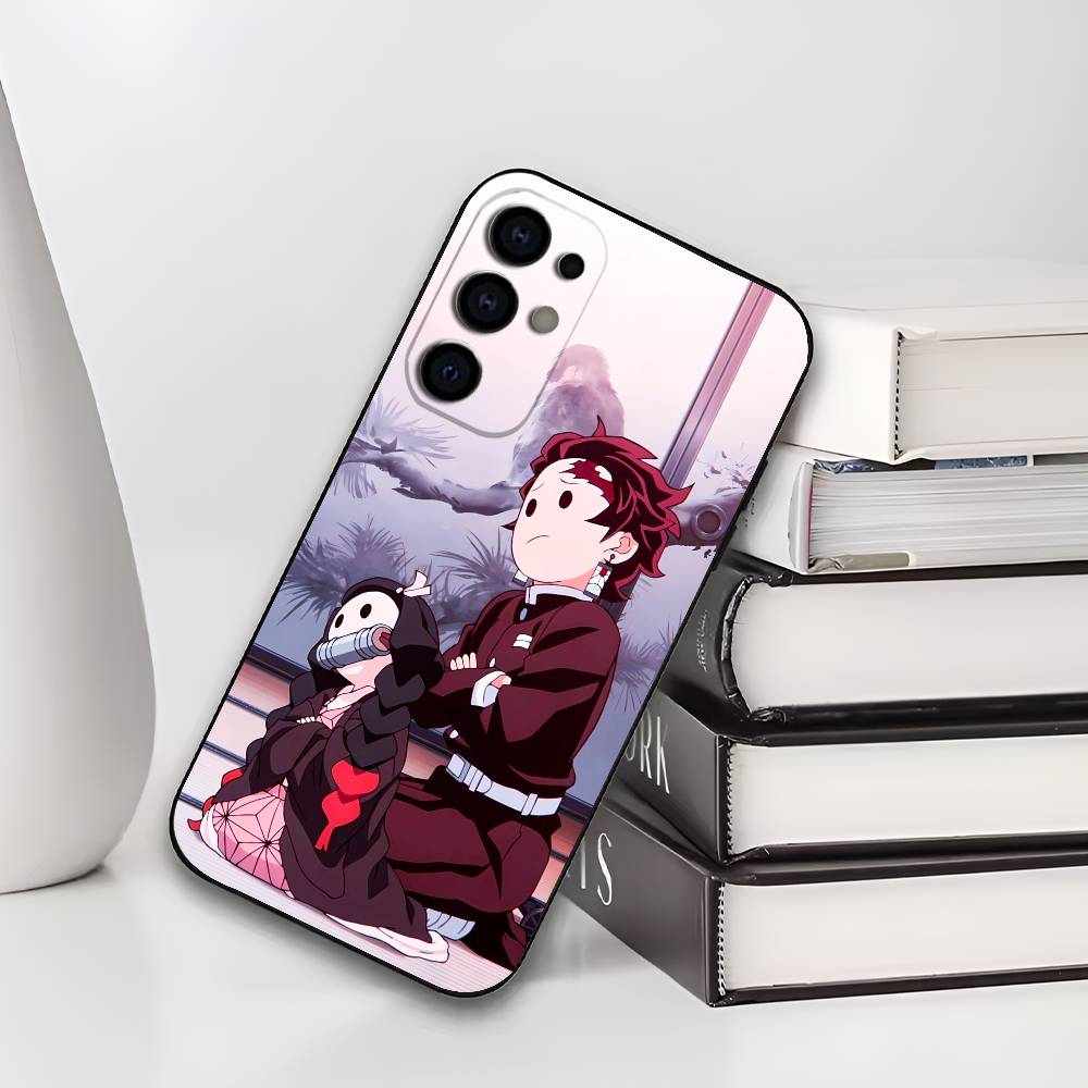 N-Nezuko K-Kamado Phone Case For Samsung S25,S24,S21,S22,S23,S30,Ultra,S20,Plus,Fe,Lite,Soft Black Cover