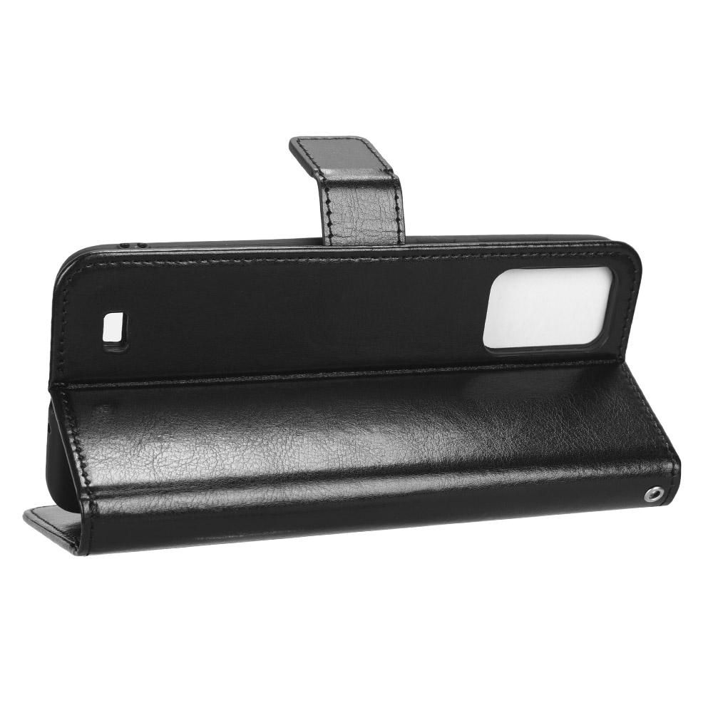 Luxury Leather Flip Wallet Case with Card Slots Kickstand Magnetic Buckle Shockproof Protective Cover for Oukitel WP6/C19/C21/C22/C25/WP13/WP15/WP16