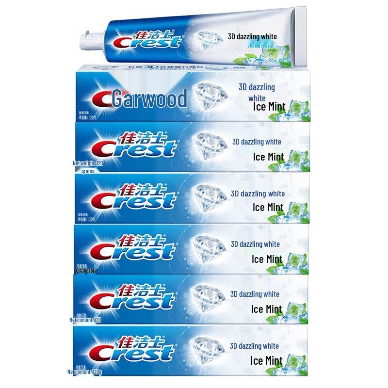 Crest 3D White Arctic Mint Toothpaste 6-Pack