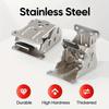 4Pcs Self-Locking Folding Hinge 0-180 Degree Hardware Door Furniture Connection Hinges Dining Table Surface Combination Splicing