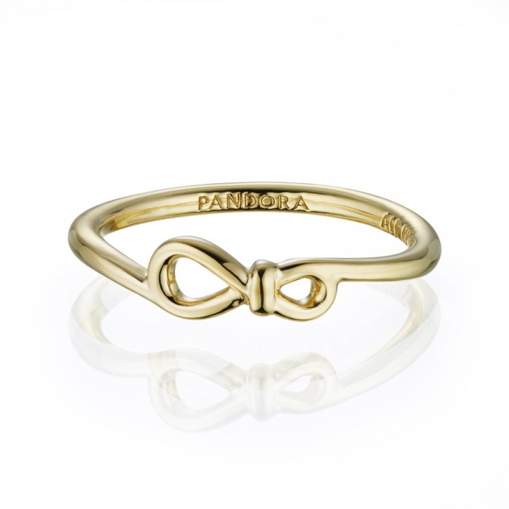 Pandora 168898c00 Moment Infinity Note Gold Ring