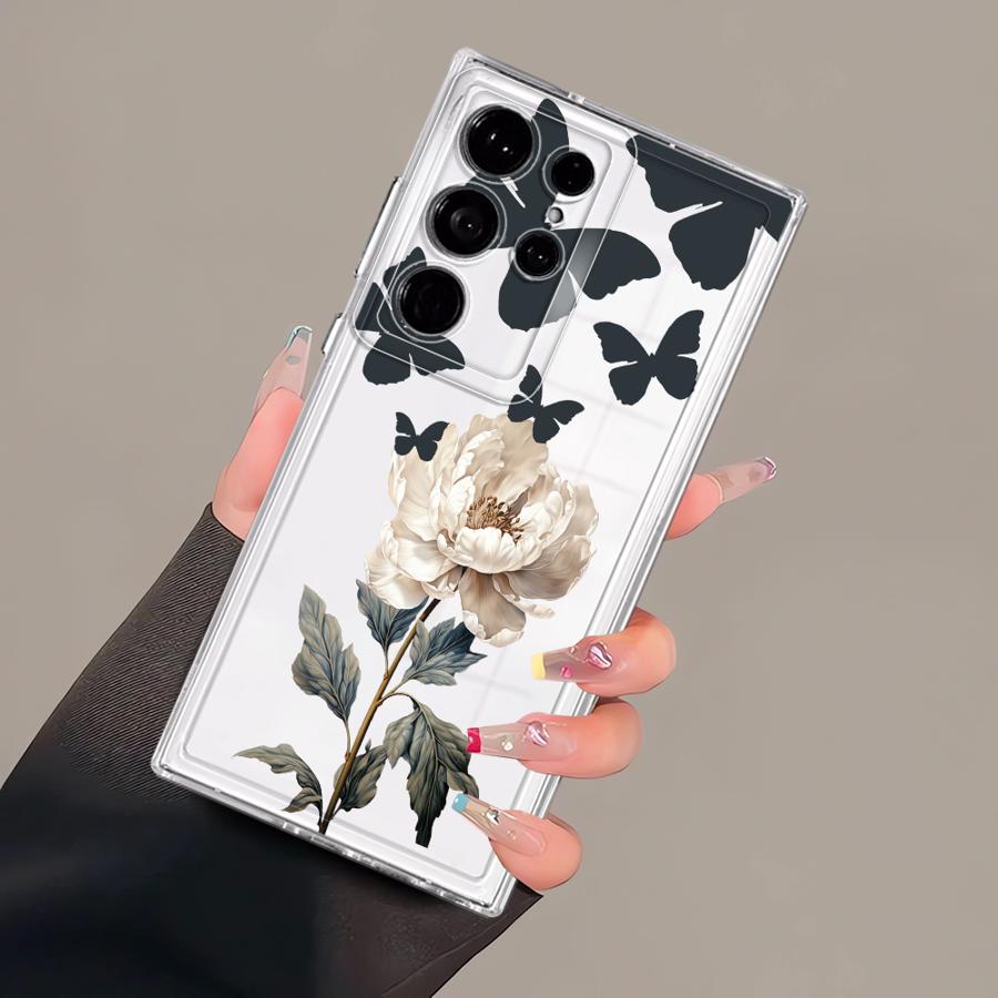 

Butterfly Phone Cover Case for Samsung Galaxy S26 S24 Note 20 Ultra 10 S22 FE S23 Ultra S20 Plus S25 Edge S21 Galaxy S26 Edge