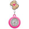 Retractable Clip Hang Clock Silicone Pocket Watches Wholesale FOB Pocket Watches  Unisex