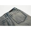 M15 Amiri Men's and Women's American Style Trendy Jeans with Fabric Patches, Holes, Embroidery, Casual and Fashionable High Street Pants