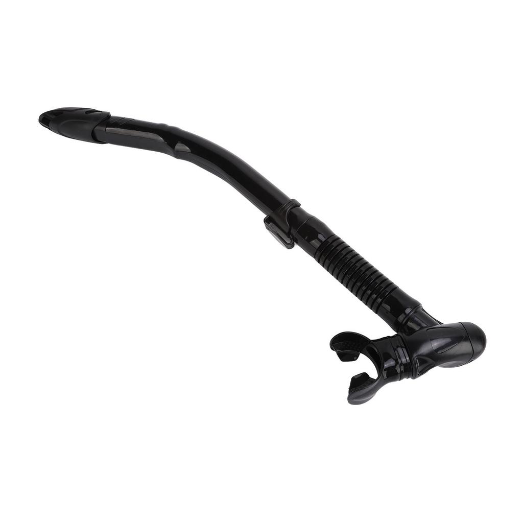 Scuba Diving Snorkel Silicone ABS Semi Dry Diving Breathing Tube Snorkel with Exhalation Valve for Snorkeling Swimming