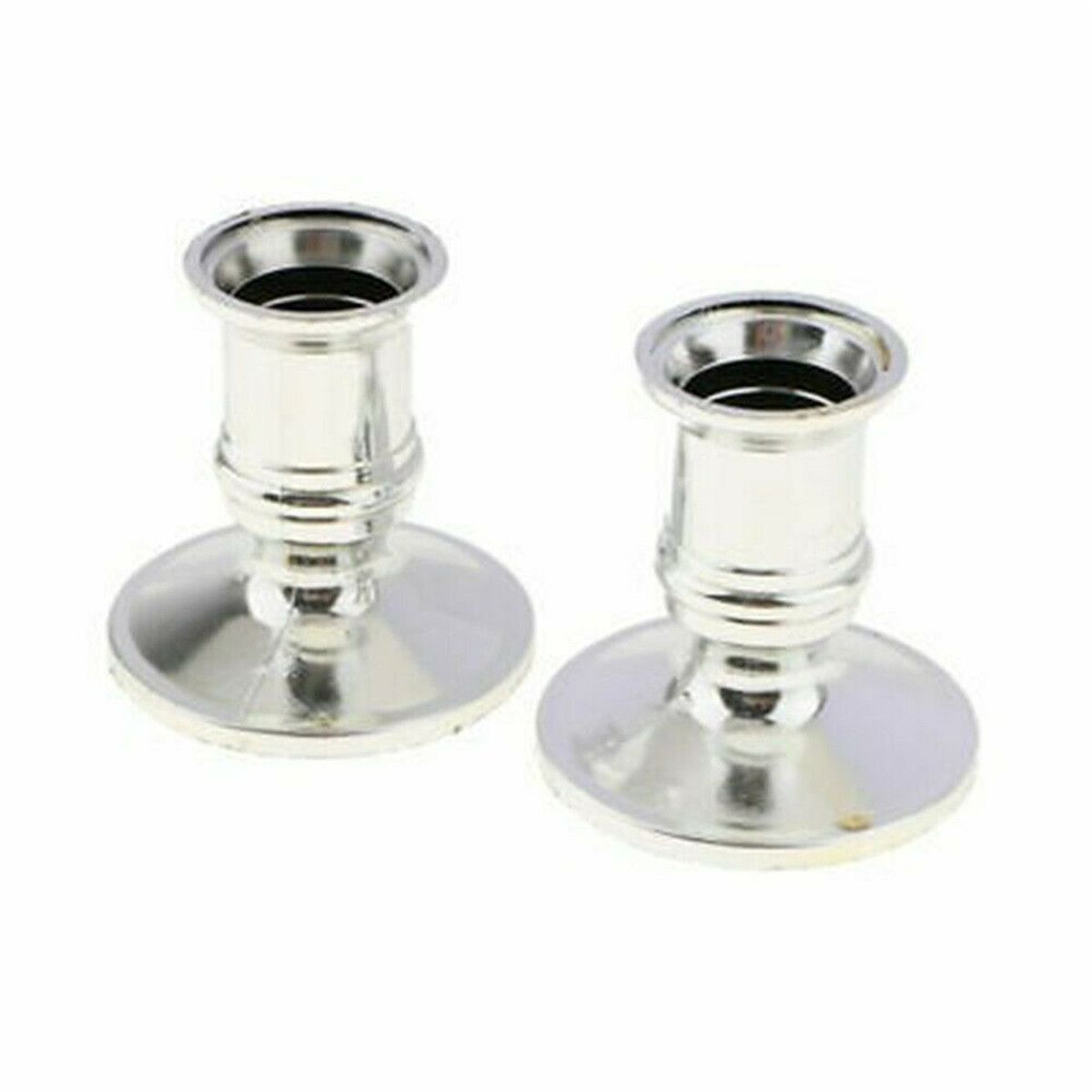 

2Pcs Practical Decor Party Candlestick Plastic Candle Holder Candelabra Stick Straight Taper