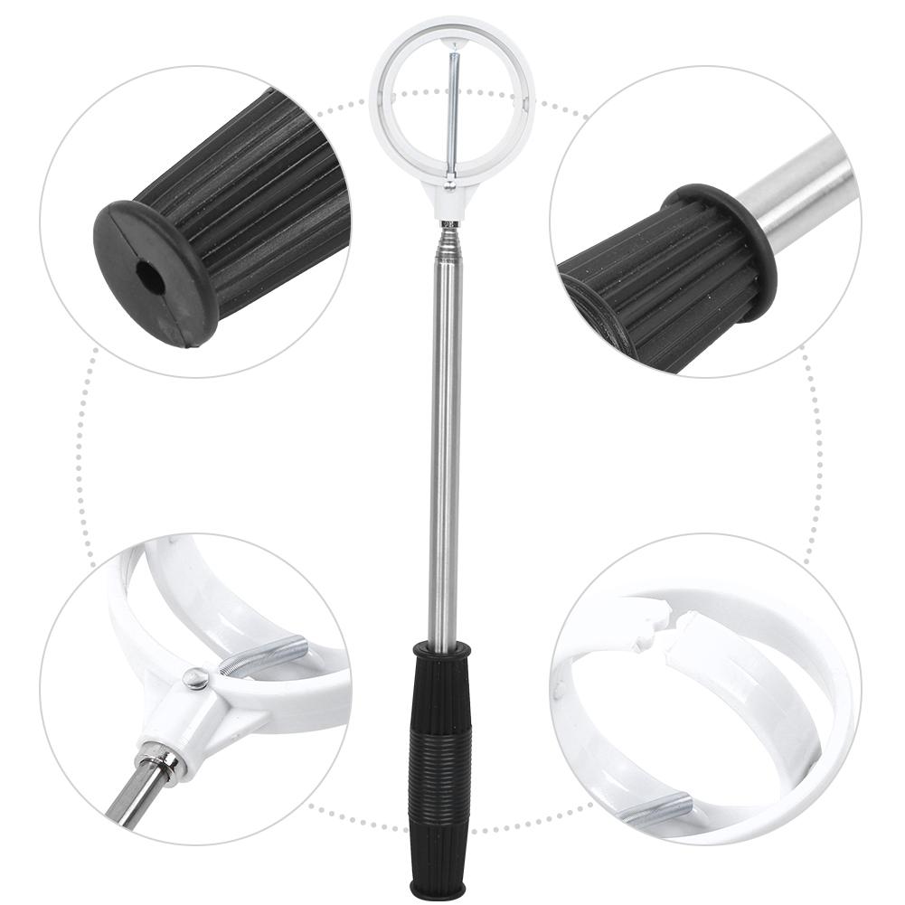 8 Sections Telescopic Golf Ball Pick Up Retriever Stainless Steel Shaft for Outdoor Sports Supplies