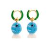 Starfish Charms Ear Buckle Lip Hoop Earrings Simple Enamel Fish Earrings  Party