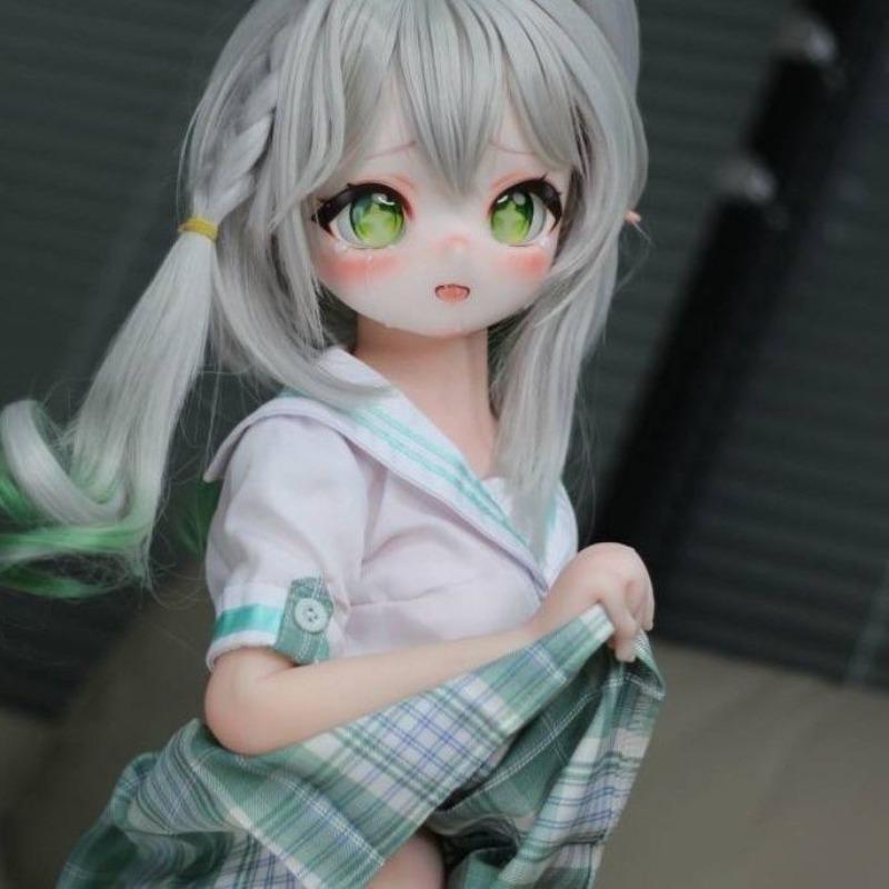 68cm/85cm Men's Mini Sex Doll Green Eyes Anal Sex Anime Cosplay Masturbation Cup Erotic Adult Sex Toy