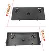 Front License Plate Frame for Ford Explorer 2018 2019 Front Bumper License Plate Holder Mounting Bracket Cover Replace# JB5Z-17A385-AA Partslink#