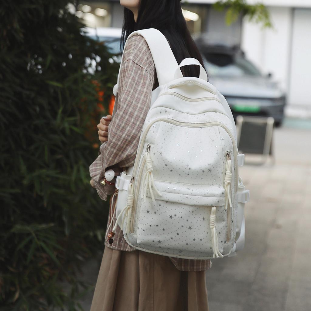 Schoolbag new schoolbag for girls, primary school students in grades 3 to 6, reduce the burden of spine protection, ultra-light and large-capacity