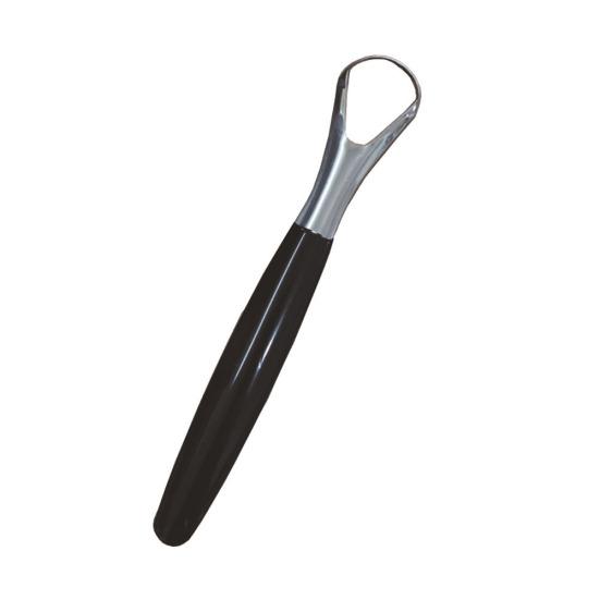 Stainless Steel Reusable Tongue Scraper Mouth Brush Fresh Breath Cleaning Tool