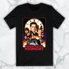 The Office Threat Level Midnight TV Series Men's Black Graphic T Shirt Fr