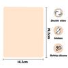 1-11pc Tattoo Practice Skin Silicone Double Sided Fake Eyebrow Training Skins Makeup Tattoo Beginner Train Skin Accessory