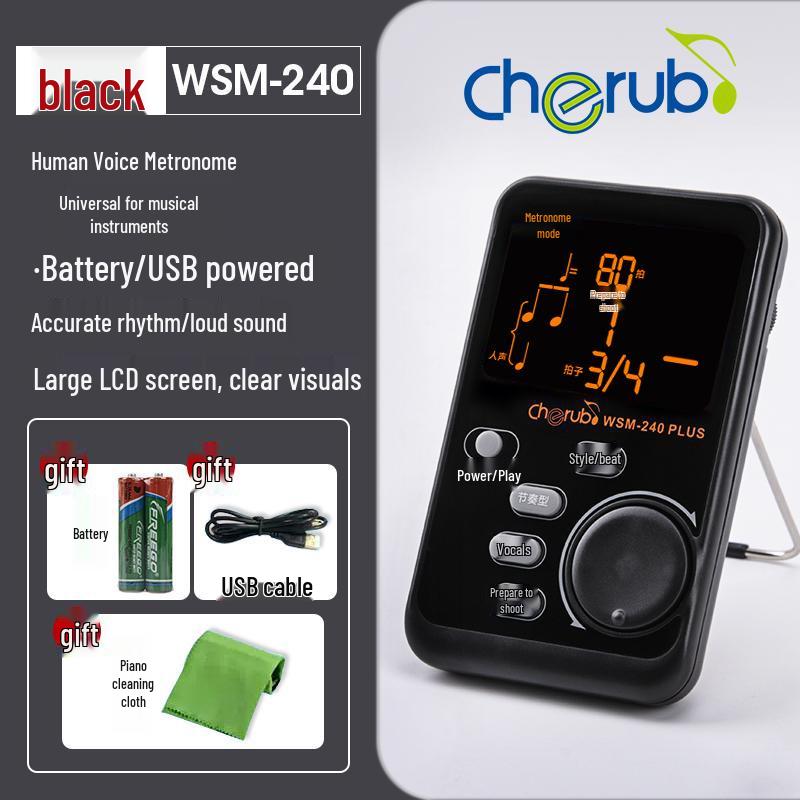 Little Angel WSM240 Universal Electronic Metronome for Piano, Saxophone, Violin, and Guitar Grade Exams.