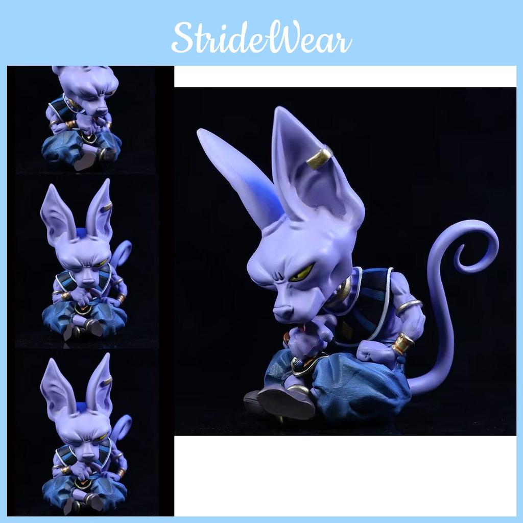 Exquisite Dragon Ball Z GK Beerus Sitzfigur aus PVC – perfekt für Anime-Fans