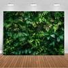 Green Plants Theme Party Decoration Background Palm Leaf Tropical Jungle Backdrop Baby Shower Photography Supplies Banner Props42