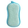 1/4pcs Reusable Sponges Kitchen Non Scratch Microfiber Sponge Scrubber Sponge for Kitchen Cleaning Dishes and Pots