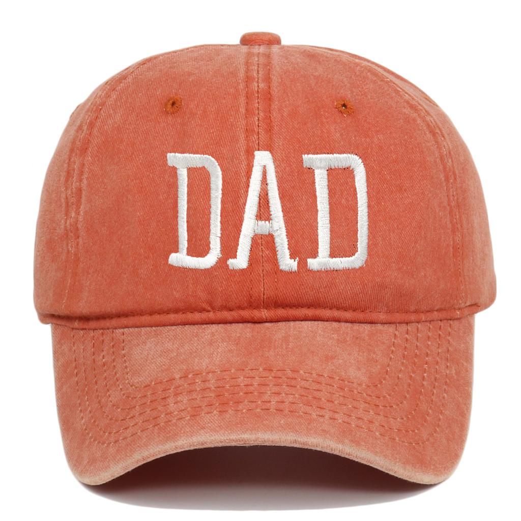 Mom and Dad Embroidered Baseball Hat Retro Sports Running Sunscreen Leisure Daily Versatile Travel Duck Tongue Hat