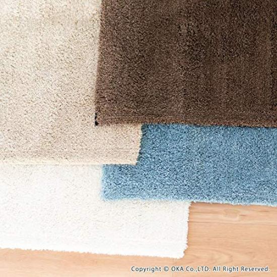 Oka Bathroom Foot 50cm X PLYS Sofi Mat, Beige, Approx. 70cm, Base,